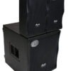 Combo Array 2 Bafles 1000 +sub 1800 Activo Dsp Casi Nuevo