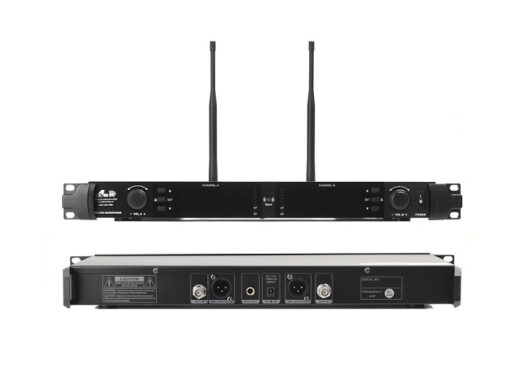 2 Micrófonos UHF mano Inalambrico
