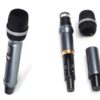 2 Micrófonos UHF mano Inalambrico
